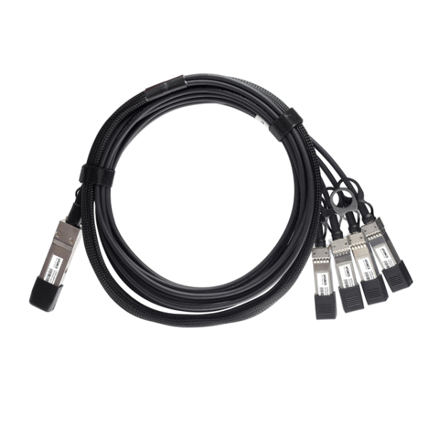 JNP-100G-4X25G-5M Juniper 4 x 25/100GBase-DAC Direct Attach Copper Breakout Cable 5m QSFP28 to SFP28 Transceiver