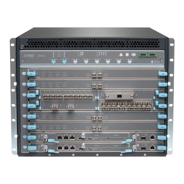 SRX5600E-BASE-AC Juniper SRX5600 base model includes chassis