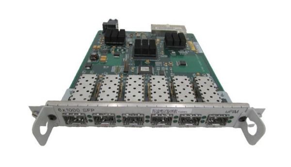 JXU-6GE-SFP-S Juniper 6-Port SFP Gigabit Ethernet Universal Physical Interface Module