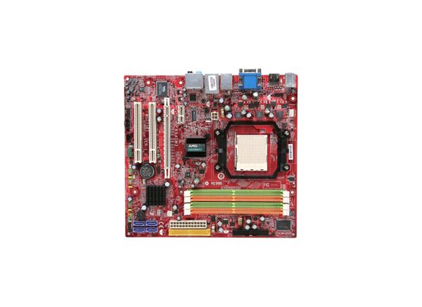 K9AGM-FID MSI Socket AM2 AMD ATI Radeon Xpress 1150 Chipset Micro-ATX System Board (Motherboard) Supports Athlon 64 X2/Athlon 64/Sempron DDR2 4x DIMM
