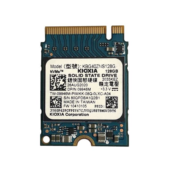 KBG40ZNS128G KIOXIA BG4 Series 128GB Triple-Level Cell PCI Express NVMe 3.0 x4 M.2 2230 Solid State Drive