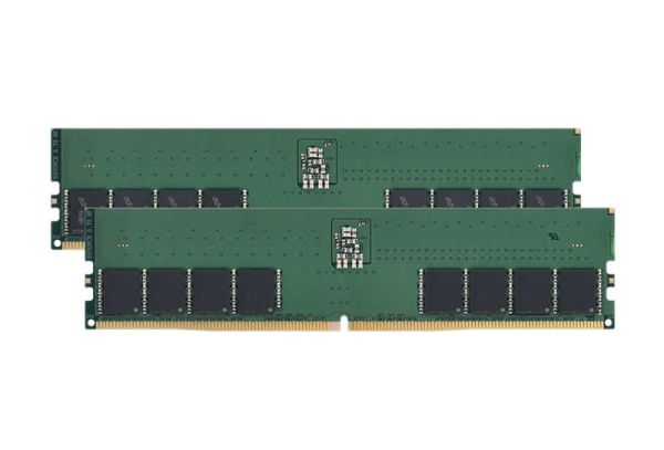 KF548S38IBK2-64 Kingston 64GB Kit (2 x 32GB) DDR5-4800MHz PC5-38400 Non-ECC Unbuffered CL40 288-Pin UDIMM 1.1V Dual Rank Memory