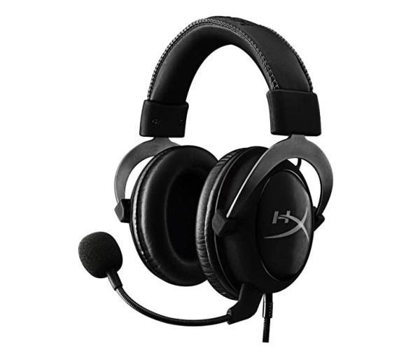 KHX-HSCP-GM Kingston Wired 3.5mm HyperX Cloud II Headphone w/ Microphone (Gun Metal)