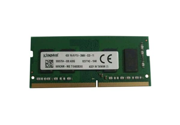 KKN2NM-MIE Kingston Technology 4GB PC4-21300 DDR4-2666MHz non-ECC Unbuffered CL19 SoDIMM 1.2V Single-Rank Memory Module