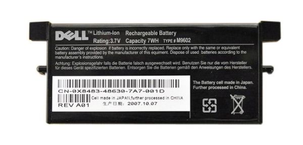 KR174 Dell Battery 3.7V 7Wh Perc 5/E 6/E RAID Cntrollers