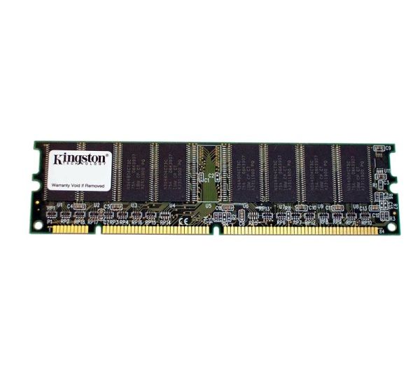 KTC-EN133/256-G Kingston Technology 256MB 133MHz PC133 non-ECC Unbuffered CL3 168-Pin DIMM 3.3V Memory Module