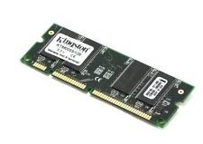 KTH-KSVR/128 Kingston Technology 128MB Kit (2 X 64MB) FastPage ECC Buffered 60ns 144-Pin Proprietary DIMM Memory