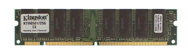 KTH6501/256 Kingston Technology 256MB 100MHz PC100 non-ECC Unbuffered CL2 168-Pin DIMM 3.3V Memory Module