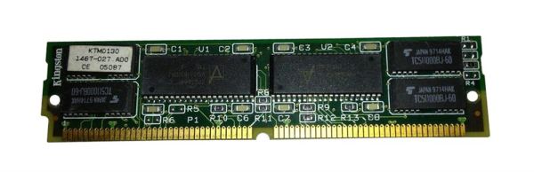 KTM-0130 Kingston Technology 8MB Module 2x36-60ns/70ns Parity FastPage 5v 72-Pin Simm