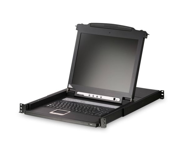 17231RX Lenovo 1U 17-inch Flat Panel Monitor Console Kit with Optical Drive