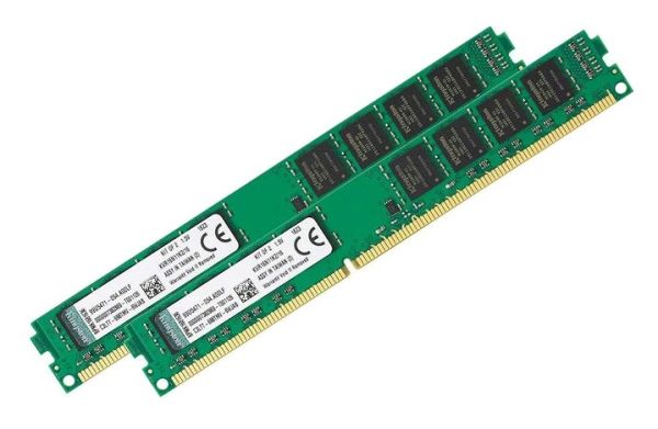 KVR16N11K2/16 Kingston Technology 16GB Kit (2 X 8GB) DDR3-1600MHz PC3-12800 non-ECC Unbuffered CL11 240-Pin DIMM 1.35V Low Voltage Memory