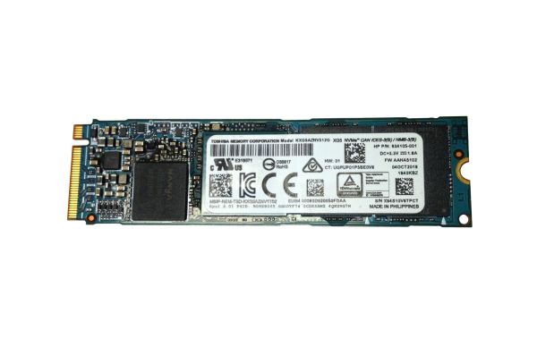 KXG5AZNV512G Toshiba XG5 Series 512GB Triple-Level Cell PCI Express NVMe 3.0 x4 M.2 2280 Solid State Drive