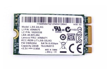 LSS-24L6G Lite On 24GB mSATA M.2 (NGFF) 1.8-inch Solid State Drive