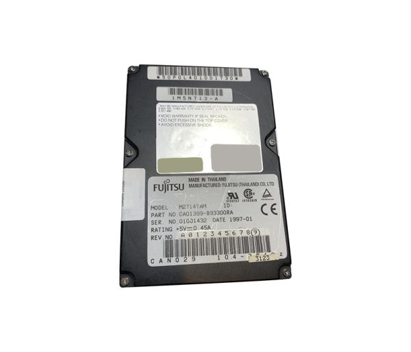 M2714TAM Fujitsu 1.09GB 4200RPM ATA/IDE 2.5-inch Hard Disk Drive