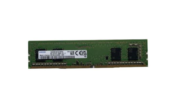 M378A1G44AB0-CWE Samsung 8GB PC4-25600 DDR4-3200MHz non-ECC Unbuffered CL22 UDIMM 1.2V Single-Rank Memory Module