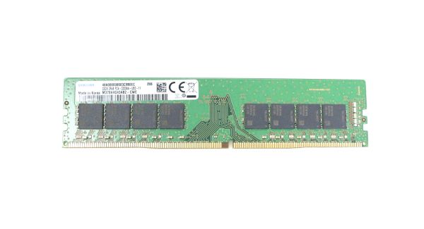 M378A4G43AB2-CWE Samsung 32GB PC4-25600 DDR4-3200MHz non-ECC Unbuffered CL22 UDIMM 1.2V Dual-Rank Memory Module