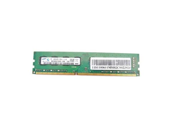 M378B5273CHO-CK0 Samsung 4GB PC3-12800 DDR3-1600MHz non-ECC Unbuffered CL11 UDIMM Dual-Rank Memory Module