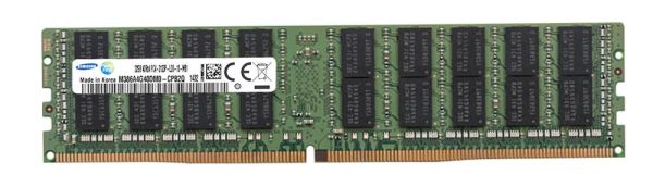 M386A4G40DM0-CPB2Q Samsung 32GB DDR4-2133MHz PC4-17000 ECC Registered CL15 288-Pin Load Reduced DIMM 1.2V Quad Rank Memory Module