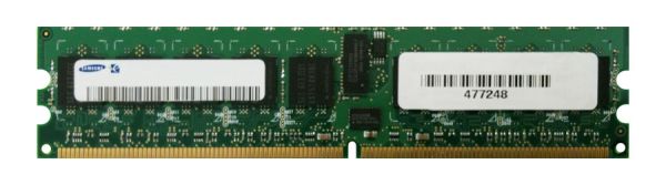 M392T5663QZA-CE6 Samsung 2GB DDR2-667MHz PC2-5300 ECC Registered CL5 240-Pin DIMM Very Low Profile (VLP) Memory Module