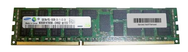 M393B1K70EB0-CH9Q2 Samsung 8GB DDR3-1333MHz PC3-10600 ECC Registered CL9 240-Pin DIMM 1.35V Low Voltage Dual Rank Memory Module