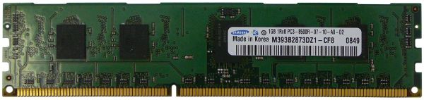M393B2873DZ1-CF8 Samsung 1GB DDR3-1066MHz PC3-8500 ECC Registered CL7 240-Pin DIMM 1.35V Low Voltage Memory Module