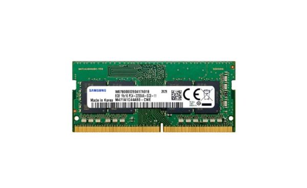 M471A1G44AB0-CWE Samsung 8GB PC4-25600 DDR4-3200MHz non-ECC Unbuffered CL22 SoDIMM 1.2V Single-Rank Memory Module