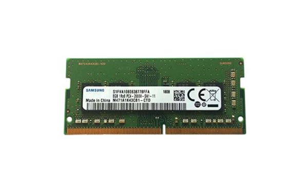 M471A1K43CB1-CTDDY Samsung 8GB PC4-21300 DDR4-2666MHz non-ECC Unbuffered CL19 SoDIMM 1.2V Single-Rank Memory Module