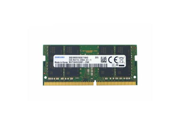 M471A4G43AB1-CWE Samsung 32GB PC4-25600 DDR4-3200Mhz non-ECC Unbuffered CL22 SoDIMM 1.2V Dual-Rank Memory Module