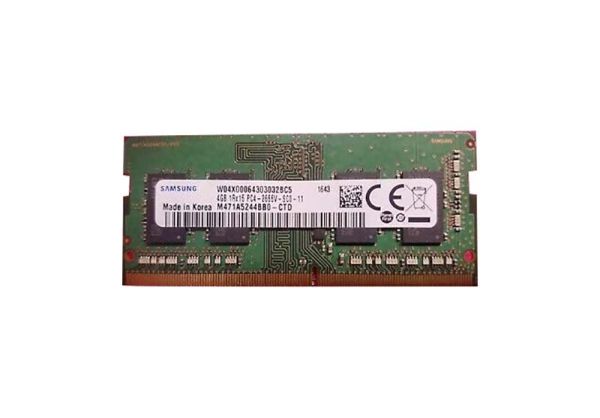 M471A5244BB0-CTD Samsung 4GB PC4-21300 DDR4-2666MHz non-ECC Unbuffered CL19 SoDIMM 1.2V Single-Rank Memory Module