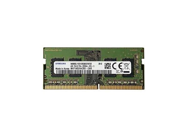 M471A5244CB0-CWE Samsung 4GB PC4-25600 DDR4-3200MHz non-ECC Unbuffered CL22 SoDIMM 1.2V Single-Rank Memory Module