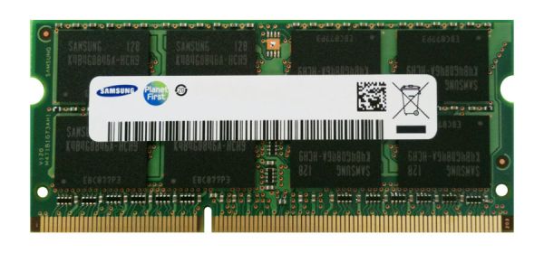 M471B5173QHY-YK0 Samsung 4GB DDR3-1600MHz PC3-12800 non-ECC Unbuffered CL11 204-Pin SoDimm 1.35V Low Voltage Single Rank Memory Module