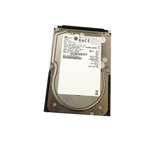 MAT3147NP Fujitsu 146GB 10000RPM 8MB Cache 68-Pin Ultra-320 3.5-inch Low Profile (1.0inch) SCSI Hard Drive