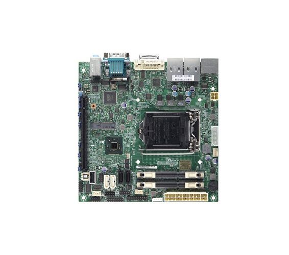 MBD-X10SLV-B Supermicro X10SLV Socket LGA1150 Intel H81 Chipset Mini-ITX System Board (Motherboard) Supports Celeron/Pentium/Core i3/i5/i7 Series DDR3 2x DIMM