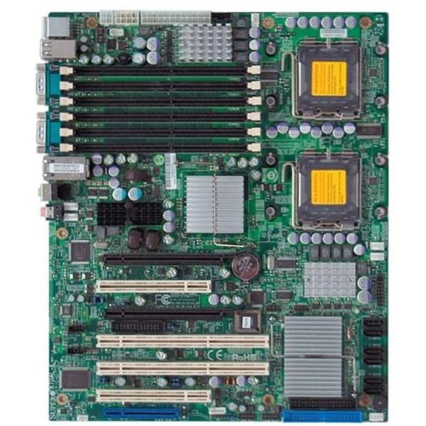 MBD-X7DAL-E-O Supermicro X7DAL-E Socket LGA771 Intel 5000X Chipset ATX System Board (Motherboard) Supports Xeon 5400/5300 Series DDR2 6x DIMM
