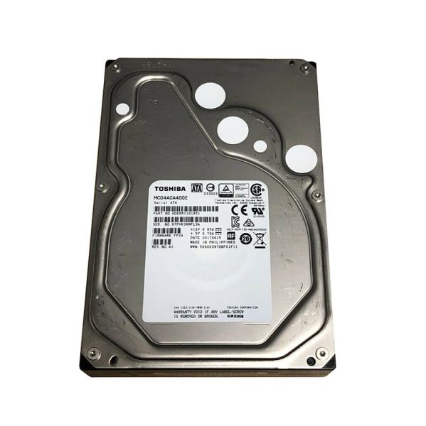 MC04ACA400E Toshiba Enterprise 4TB 7200RPM SATA 6GB/s 128MB Cache 3.5-inch Hard Disk Drive