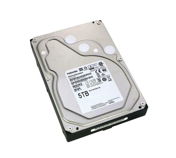 MD04ABA500V Toshiba 5TB 5400RPM SATA 6GB/s 128MB Cache 3.5-inch Hard Disk Drive