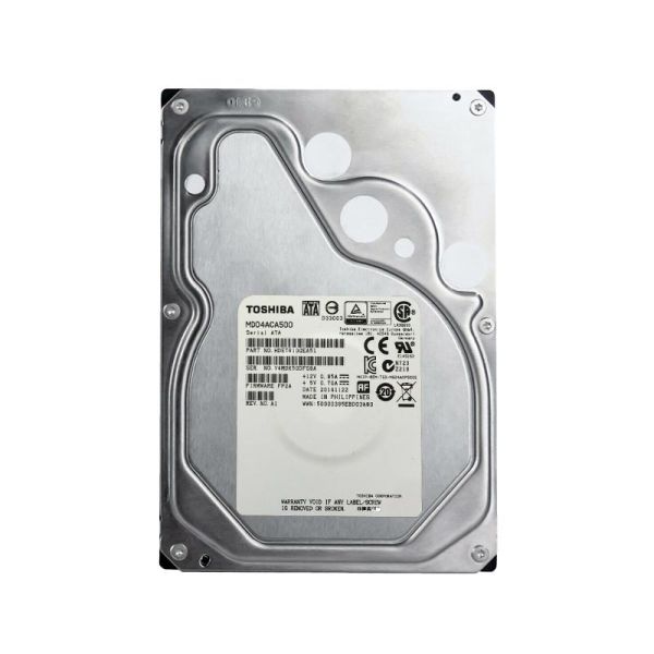 MD04ACA500 Toshiba 5TB 7200RPM SATA 6GB/s 64MB Cache 3.5-inch Hard Drive