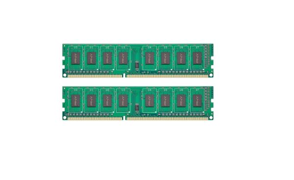 MD16GK2D31600NHS PNY Technology 16GB Kit (2 X 8GB) PC3-12800 DDR3-1600MHz non-ECC Unbuffered CL11 240-Pin DIMM 1.5V Single Rank Memory