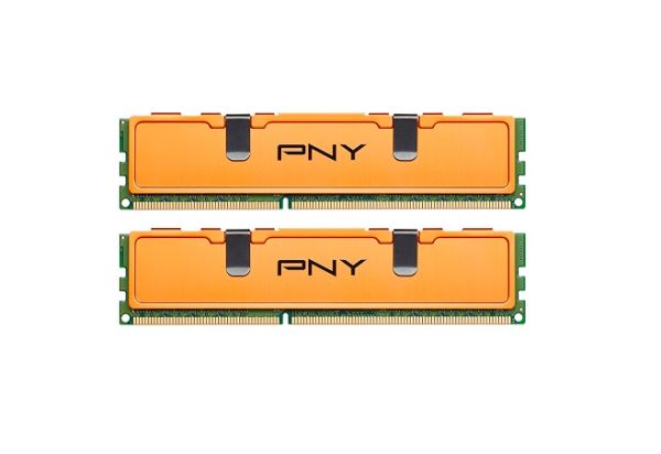 MD4096KD3-1333 PNY Technology 4GB Kit (2 X 2GB) PC3-10600 DDR3-1333MHz non-ECC Unbuffered CL9 240-Pin DIMM 1.5V Dual Rank Memory