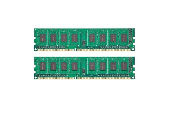 MD4GK2D31333NHS PNY Technology 4GB Kit (2 X 2GB) PC3-10600 DDR3-1333MHz non-ECC Unbuffered CL9 240-Pin DIMM 1.5V Single Rank Memory