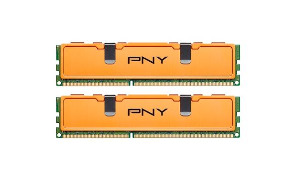 MD8192KD3-1333 PNY Technology Technologies 8GB Kit (2 X 4GB) DDR3-1333MHz PC3-10600 non-ECC Unbuffered CL9 240-Pin DIMM 1.5V Dual Rank Memory