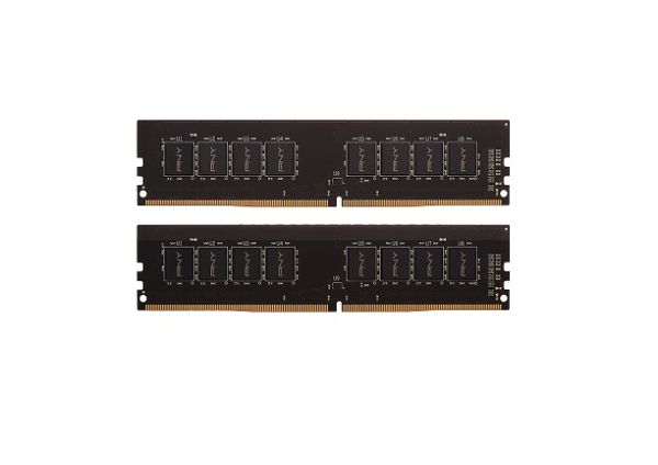 MD8GK2D42400NHS PNY Technology 8GB Kit (2 X 4GB) PC4-19200 DDR4-2400MHz non-ECC Unbuffered CL17 288-Pin DIMM 1.2V Dual Rank Memory