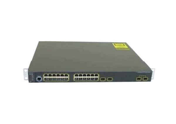 ME-C3750-24TE-MD Cisco Catalyst 3750 Series 24 x RJ-45 Ports 10/100Base-FX + 2 x SFP Ports Layer 3 Managed Rack-mountable Fast Ethernet Network Switch