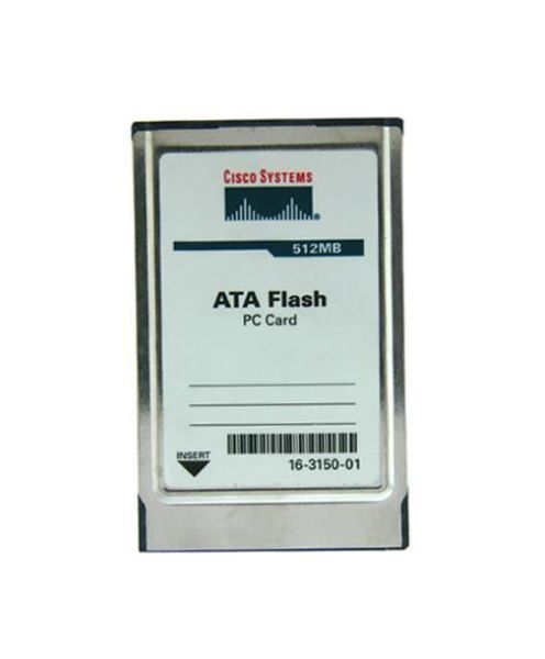 MEM-12KRP-FD512M Cisco 512MB PCMCIA ATA Flash Disk Memory for 12000 Series