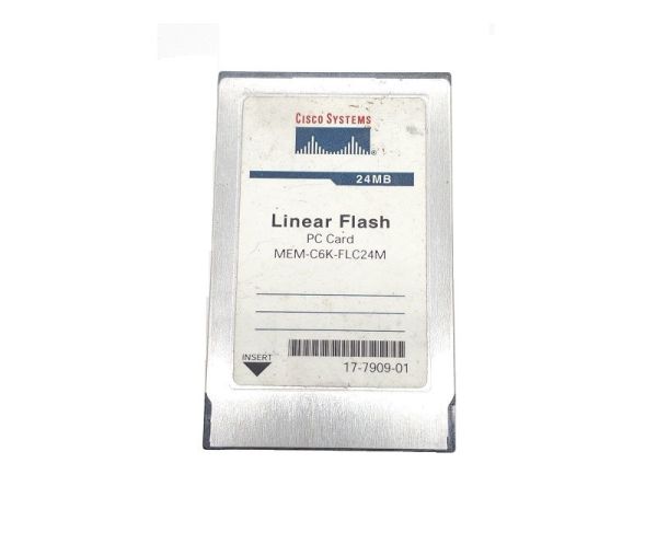 MEM-C6K-FLC24M= Cisco 24MB Flash Memory Card for Catalyst 6000