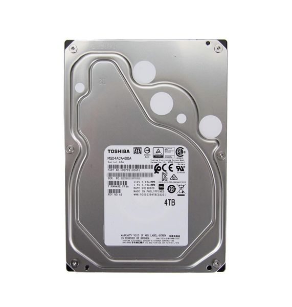 MG04ACA400A Toshiba Enterprise 4TB 7200RPM SATA 6GB/s 128MB Cache 3.5-inch Hard Disk Drive