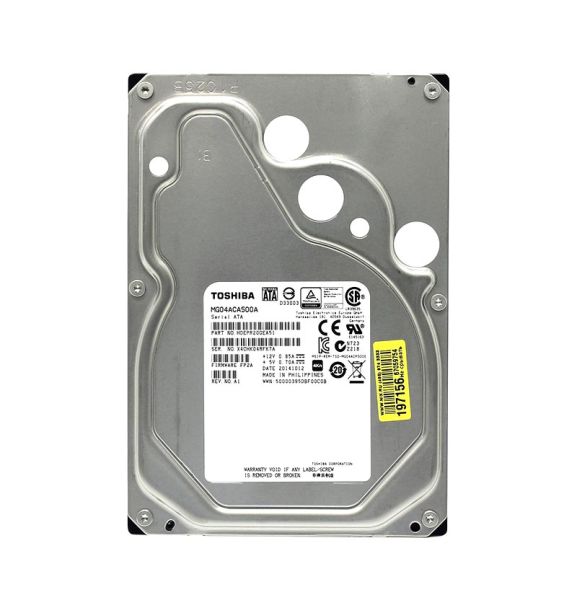 MG04ACA500A Toshiba Enterprise 5TB 7200RPM SATA 6GB/s 128MB Cache 3.5-inch Hard Disk Drive