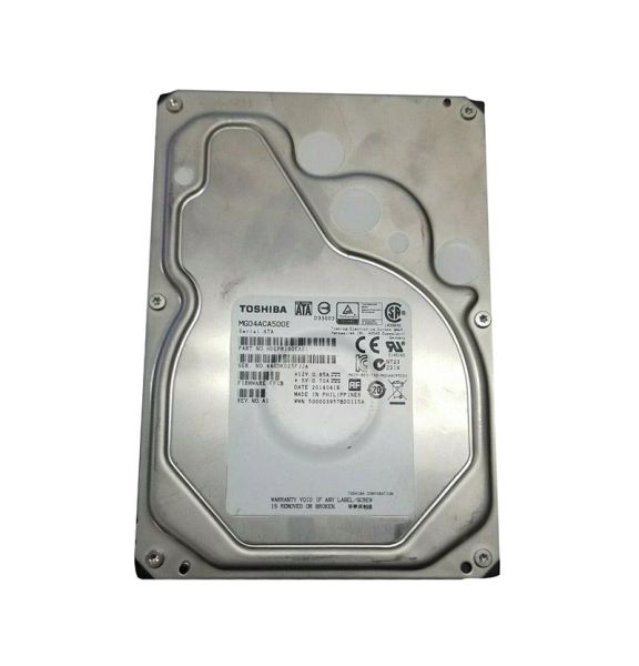 MG04ACA500E Toshiba 5TB 7200RPM 64MB Cache SATA 6GB/s 3.5-inch Hard Drive