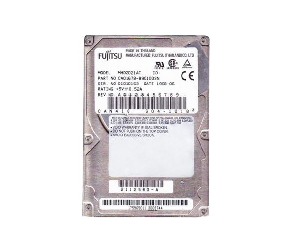 MHD2021AT Fujitsu Mobile 2.16GB 4000RPM ATA-33 512KB Cache 2.5-inch Hard Drive