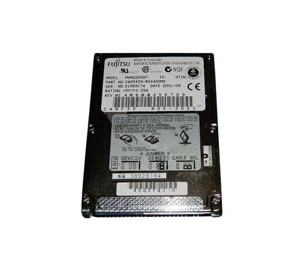 MHM2200AT Fujitsu Mobile 20GB 4200RPM ATA-66 2MB Cache 2.5-inch Hard Drive